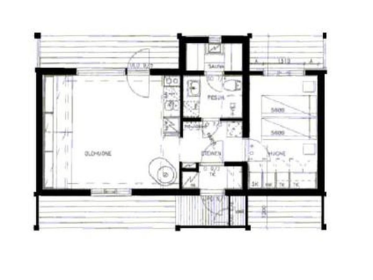 Дома для отпуска Holiday Home Neljä vuodenaikaa a1-karpalo Юллясярви-11